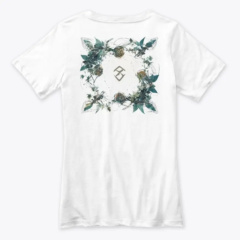 TechFlora V-Neck Tee